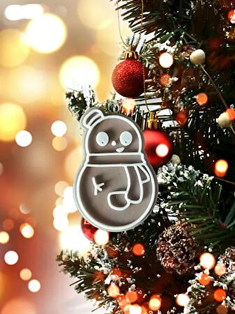 Kardan Adam Noel Süsü 1 Adet - Çevre Dostu PLA