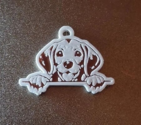 Beagle Anahtarlık - Çevre Dostu PLA