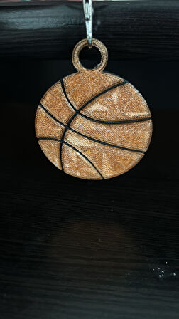 Basketbol Anahtarlık 1 Adet - Çevre Dostu PLA
