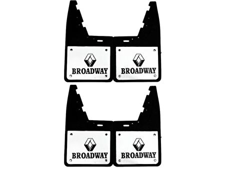 MKM BROADWAY 4'LÜ PERÇİN PAÇALIK ÇAMURLUK TOZLUK