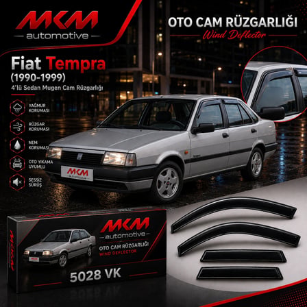 MKM TEMPRA 4'LÜ MUGEN CAM RÜZGARLIĞI 1990 - 1999