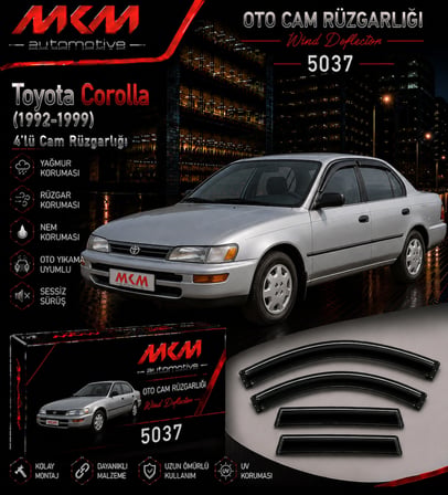 MKM COROLLA 4'LÜ MUGEN CAM RÜZGARLIĞI 1992-1999