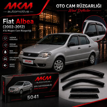 MKM ALBEA 4'LÜ MUGEN CAM RÜZGARLIĞI 2002 - 2012