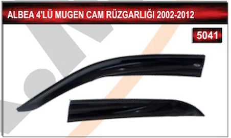 MKM ALBEA 4'LÜ MUGEN CAM RÜZGARLIĞI 2002 - 2012