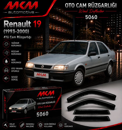 MKM R19 4'LÜ MUGEN CAM RÜZGARLIĞI 1993-2000