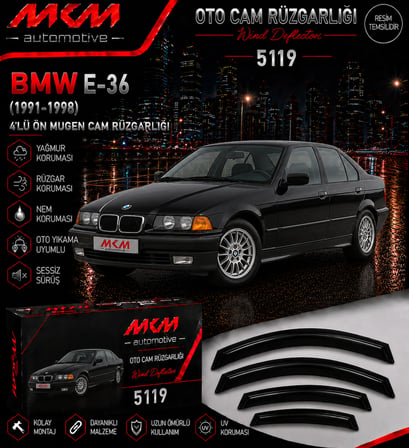 MKM E-36 4'LÜ MUGEN CAM RÜZGARLIĞI 1991 - 1998