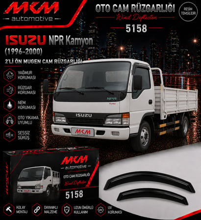 MKM Isuzu NPR (1996-2000) Ön Mugen(2'li) Cam Rüzgarlık Seti