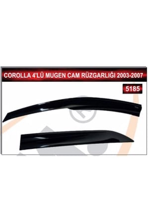 MKM COROLLA 4'LÜ MUGEN CAM RÜZGARLIĞI 2003-2007