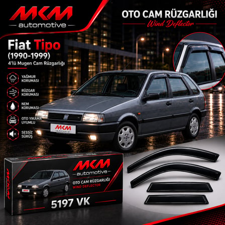 MKM TİPO 4'LÜ MUGEN CAM RÜZGARLIĞI 1990 - 1999