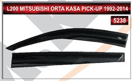 MKM L200 MITSUBISHI ORTA KASA PICK-UP MUGEN CAM RÜZGARLIĞI 1992-2014
