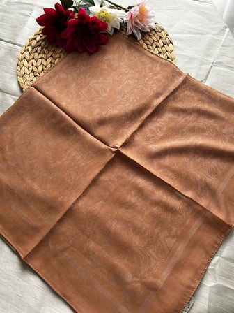 Harem Scarf Silver Neva Eşarp Cappucino