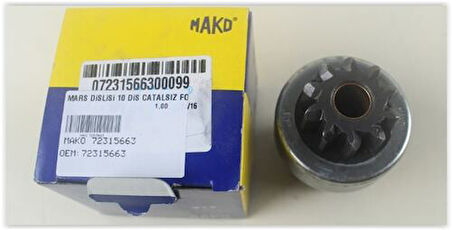 Mako 72315663 Marş Dişlisi 10 Diş Catalsız Ford-Dodge-Mf-Tf 72315663