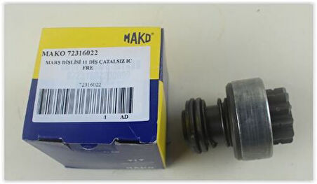 Mako 72316022 Marş Dişlisi 11 Diş Catalsız İç Freze Steyr-Pancar Motor 72316022