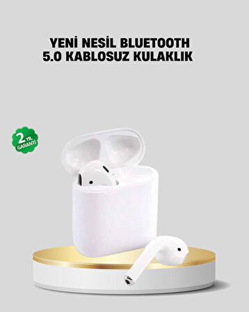 2. Nesil Bluetooth 5.0 Kablosuz Kulaklık Su Geçirmez HD Ses