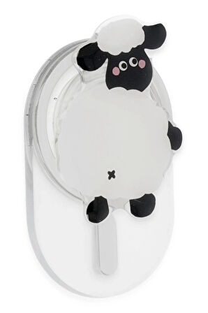 Kickstand Karakterli Magsafe Stand - Desen 1-(5796)