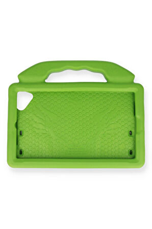 iPad 10.2 (7.nesil) Kılıf Like Stantlı Tablet Silikon - Yeşil-(5796)