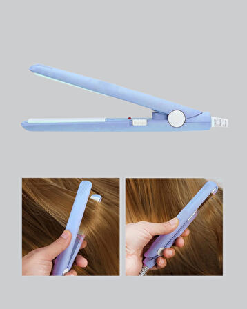 Taşınabilir Seramik Kaplama Mini Saç Düzleştirici – Seyahat ve Günlük Kulla