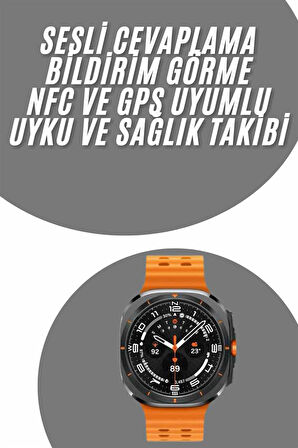 Tüm Telefonlara Uyumlu Akıllı Saat Uyku ve Sağlık Takibi Nabız Ölçer Adım s