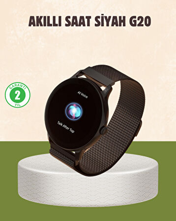 G20 Mini Akıllı Saat – Sağlık Takibi Uzun Pil Ömrü Dokunmatik Renkli Ekran