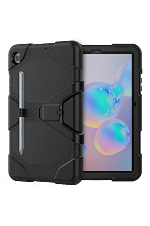 Samsung Galaxy Tab A7 10.4 Kılıf Griffin Tablet Kapak - Siyah-(5796)