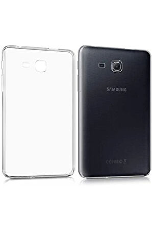 Samsung Galaxy T280 Tab A 7 Kılıf Tablet Şeffaf Silikon-(5796)