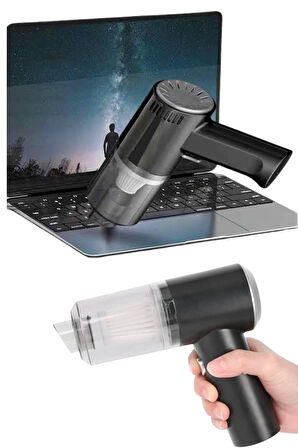 Oto Araç Ev Taşınabilir El Tipi Süpürge Mini Araç Süpürgesi Vakumlu