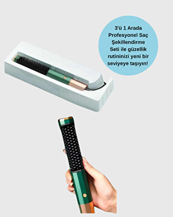 Profesyonel Saç Şekillendirme Cihazı – 140°F-400°F Isı Aralığı