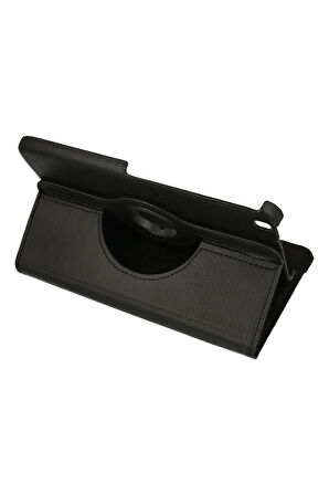 Samsung Galaxy T310 Tab 3 8 Kılıf 360 Tablet Deri Kılıf - Siyah-(5796)