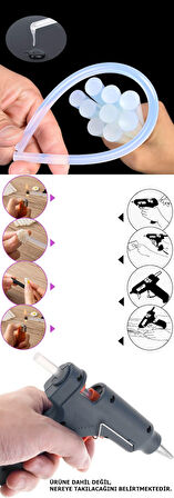 HSNET 7 mm 75 Adet Sıcak Silikon