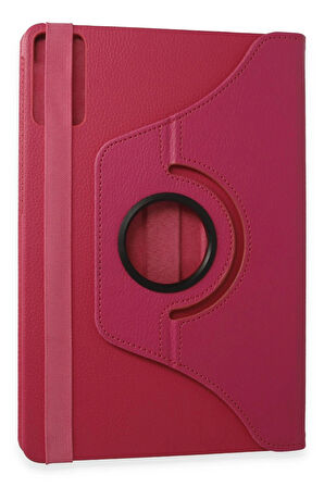 Xiaomi Redmi Pad SE Kılıf 360 Tablet Deri Kılıf - Pembe-(5796)