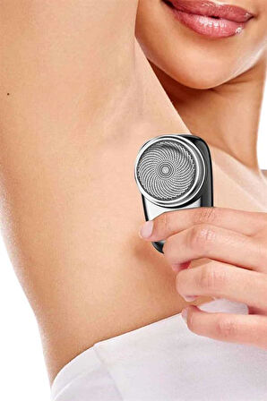 Seyahat Tipi Tıraş Makinesi Taşınabilir Kablosuz Mini Paslanmaz Çelik