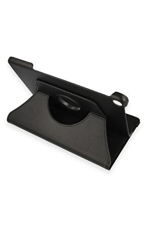 Huawei MatePad SE Kılıf 360 Tablet Deri Kılıf - Siyah-(5796)