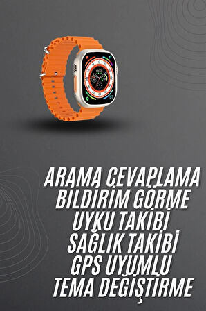 Akıllı Saat Arama Cevaplayan Bildirim Görme Yeni Nesil Bluetooth Bağlantılı