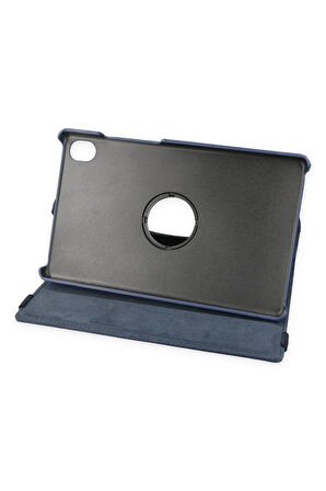 Samsung Galaxy X510 Tab S9 FE 11 Kılıf 360 Tablet Deri Kılıf - Lacivert-(5796)