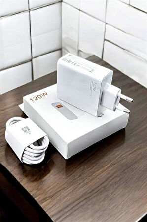 120W Şarj Aleti Type-C Uyumlu Turbo Şarj Aleti