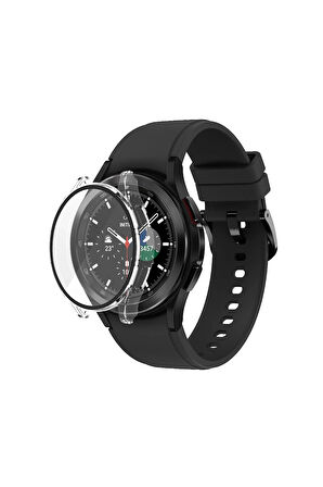 Watch 5 44mm Wall Camlı Kasa Ekran Koruyucu - Şeffaf-(5796)