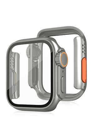 Apple Watch 40mm Watch 49mm Kasa Dönüştürücü ve Ekran Koruyucu - Yıldız Iş?