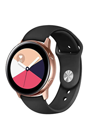 Watch 20mm Klasik Kordon - Siyah-(5796)