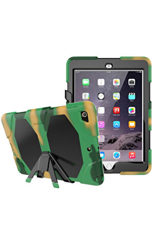 iPad 5 Air 9.7 Kılıf Griffin Tablet Kapak - Kamuflaj-(5796)