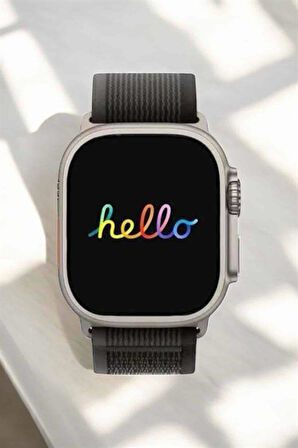 Akıllı Saat Yeni Nesil Sesli Asistan Uyku ve Sağlık Takibi Adımsayar