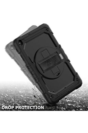 Samsung Galaxy T510 Tab A 10.1 Kılıf Pars Tablet Kapak - Siyah-(5796)