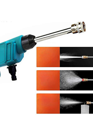 Şarjlı Oto Yıkama Bahçe Sulama Tabancası Makinesi Yüksek Basınçlı