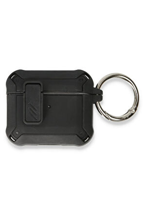 Airpods Pro 2 (2.nesil) Truva Kılıf - Siyah-(5796)