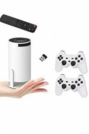 Taşınabilir Android Projeksiyon Ayaklı Çift Kollu 4K Çözünürlüklü Sinema P