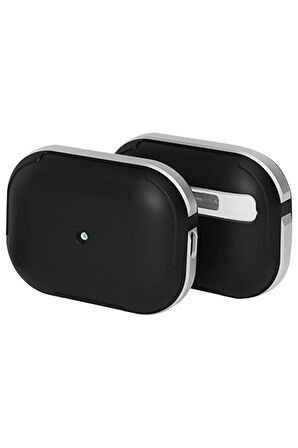 Airpods 3 (3.nesil) MO-A8 Armor Kılıf - Gümüş-(5796)