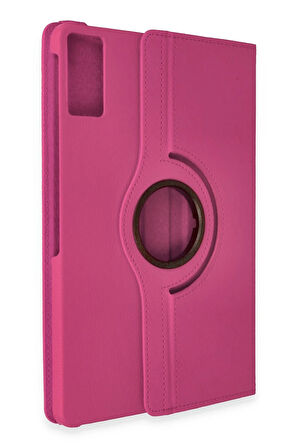 Xiaomi Pad 6 Kılıf 360 Tablet Deri Kılıf - Pembe-(5796)