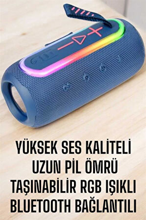 Kablosuz Bluetooth Hoparlör Uzun Pil Ömrü Taşınabilir