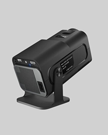 Akıllı Projeksiyon Cihazı HDMI USB Bağlantılı Taşınabilir Enerji Tasarruflu