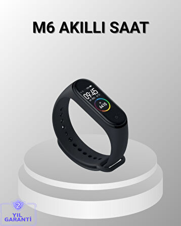 Akıllı Bileklik – Adım Sayar Kalp Atış Ölçer Uyku Takipli ve Suya Dayanıkl