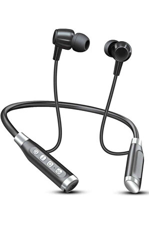 Boyun Bantlı Kulak İçi Kablolu Yüksek Ses Kaliteli Bluetooth Kulaklık